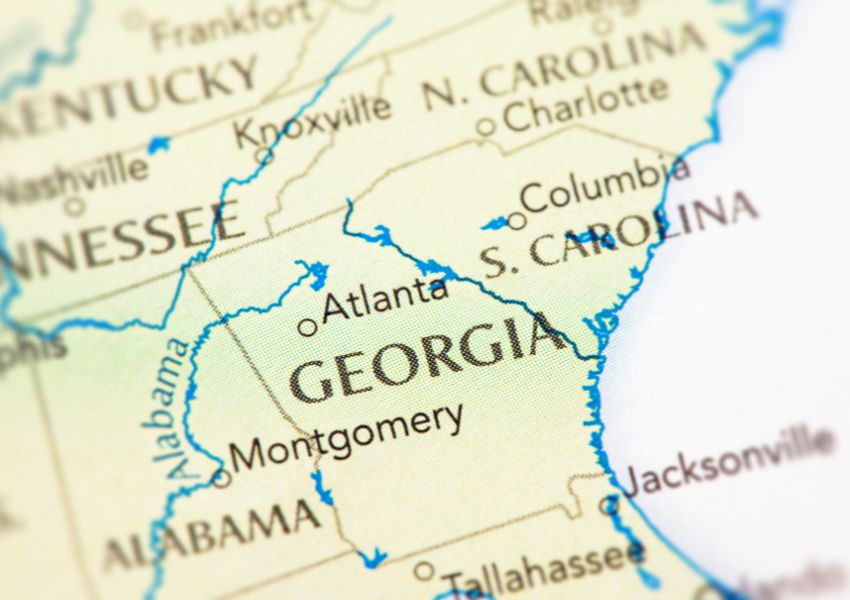 georgia map