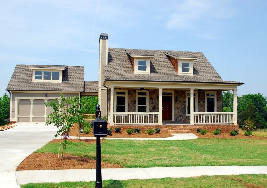 exterior of a georgia rental properties